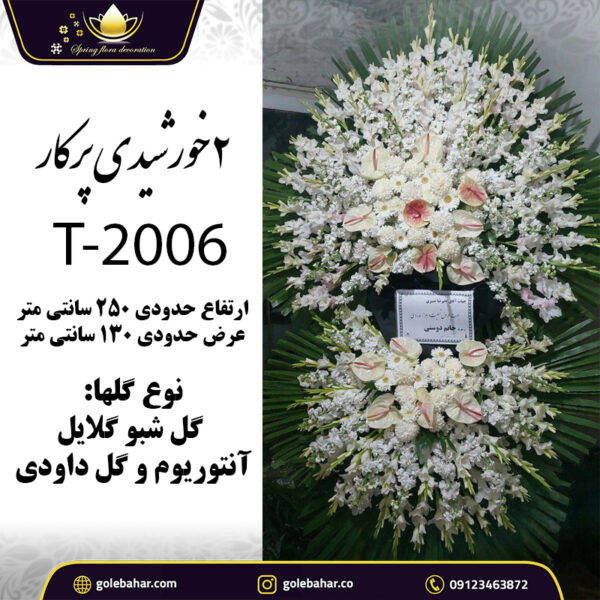 دو خورشیدی پرکار و پر گل T-2006